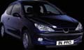 Peugeot 206 anteriore, cliccare per ingrandire
