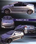 Peugeot 206 cc, cliccare per ingrandire